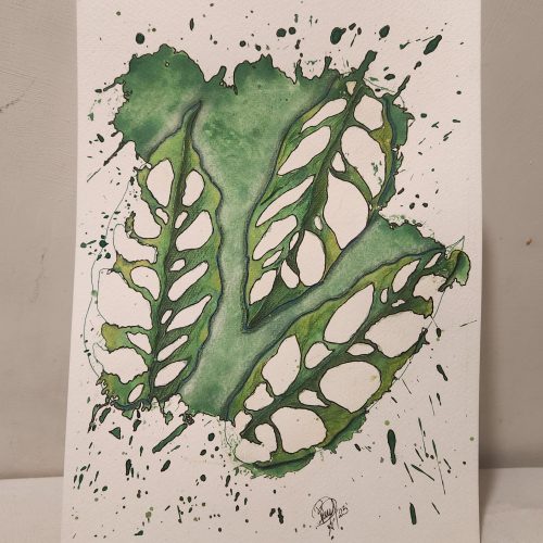Monstera Adansonii – Painting