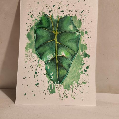 Alocasia – Painting