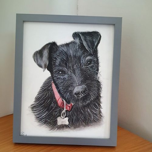 Patterdale Terrier – Custom Piece