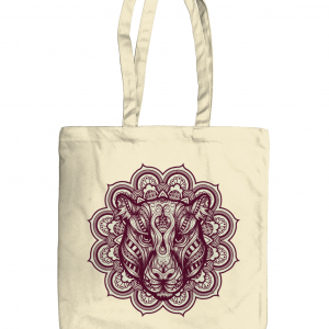 Jaguar mandala - EarthAware Organic Spring Tote bag