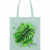Artdees Monstera – Light Tote Bag - Image 4
