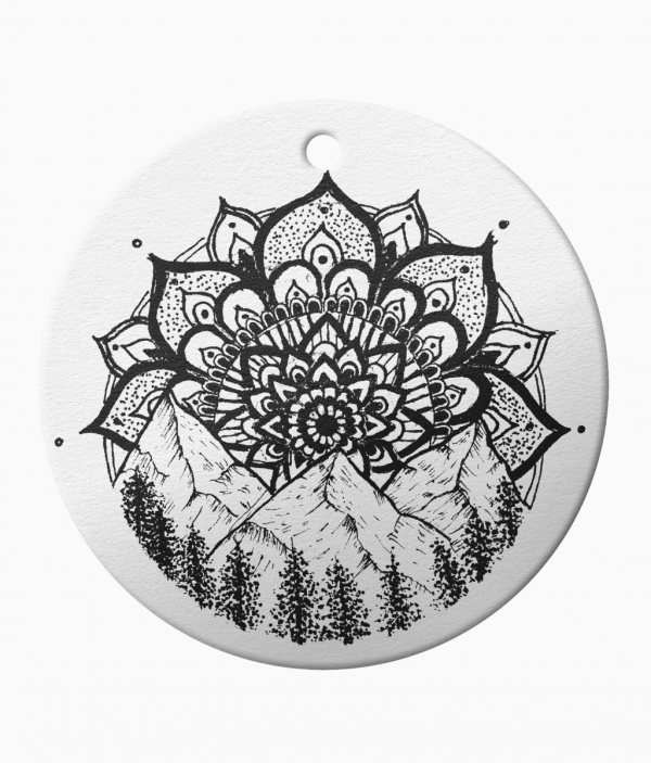 ArtDees - Ceramic Mandala Ornament