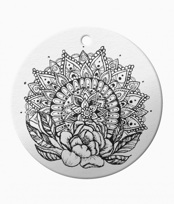 ArtDees - Ceramic Mandala Ornament